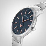 Emporio Armani Renato Blue Dial Silver Steel Strap Watch For Men - AR11137 Buy Now By Emporio Armani