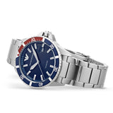 Emporio Armani Diver Quartz Blue Dial Silver Steel Strap Watch For Men - AR11339 Buy Now By Emporio Armani