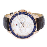 Tommy Hilfiger Luke Quartz White Dial Brown Leather Strap Watch for Men - 1791118 Buy Now By Tommy Hilfiger