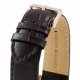 Tommy Hilfiger Luke Quartz White Dial Brown Leather Strap Watch for Men - 1791118 Buy Now By Tommy Hilfiger