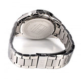 Tommy Hilfiger Luke Chronograph Black Dial Silver Steel Strap Watch for Men - 1791104 Buy Now By Tommy Hilfiger