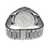 Tommy Hilfiger Luke Quartz Black Dial Silver Steel Strap Watch for Men - 1791120 Buy Now By Tommy Hilfiger