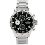 Tommy Hilfiger Cool Sport Multifunction Black Dial Silver Steel Strap Watch for Men - 1791141 Buy Now By Tommy Hilfiger
