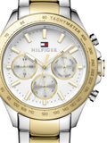 Tommy Hilfiger Hudson Chronograph White Dial Two Tone Steel Strap Watch For Men - 1791226 Buy Now By Tommy Hilfiger