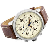Tommy Hilfiger Jake Multifunction White Dial Brown Leather Strap Watch for Men - 1791230 Buy Now By Tommy Hilfiger