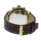 Tommy Hilfiger Jake Quartz White Dial Brown Leather Strap Watch for Men - 1791231 Buy Now By Tommy Hilfiger