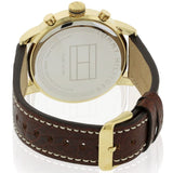 Tommy Hilfiger Jake Quartz White Dial Brown Leather Strap Watch for Men - 1791231 Buy Now By Tommy Hilfiger