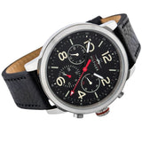 Tommy Hilfiger Jake Chronograph Black Dial Black Leather Strap Watch for Men - 1791232 Buy Now By Tommy Hilfiger