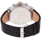 Tommy Hilfiger Jake Chronograph Black Dial Black Leather Strap Watch for Men - 1791232 Buy Now By Tommy Hilfiger
