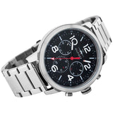 Tommy Hilfiger Jake Chronograph Black Dial Silver Steel Strap Watch for Men - 1791234 Buy Now By Tommy Hilfiger