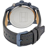 Tommy Hilfiger Jake Multi Function Quartz White Dial Black Leather Strap Watch for Men - 1791235 Buy Now By Tommy Hilfiger