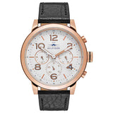 Tommy Hilfiger Jake Multifunction White Dial Black Leather Strap Watch for Men - 1791236 Buy Now By Tommy Hilfiger