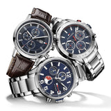 Tommy Hilfiger Jackson Chronograph Blue Dial Silver Steel Strap Watch for Men - 1791242 Buy Now By Tommy Hilfiger
