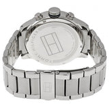 Tommy Hilfiger Jackson Quartz Black Dial Silver Steel Strap Watch for Men - 1791243 Buy Now By Tommy Hilfiger
