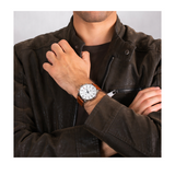 Tommy Hilfiger Dean Quartz Multifunction White Dial Brown Leather Strap Watch for Men - 1791274 Buy Now By Tommy Hilfiger