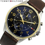 Tommy Hilfiger Dean Multifunctional Blue Dial Brown Leather Strap Watch for Men - 1791275 Buy Now By Tommy Hilfiger
