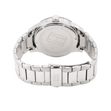 Tommy Hilfiger Keagan Blue Dial Silver Steel Strap Watch for Men - 1791293 Buy Now By Tommy Hilfiger