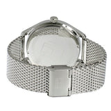 Tommy Hilfiger Oliver Quartz Blue Dial Silver Mesh Bracelet Watch for Men - 1791302 Buy Now By Tommy Hilfiger