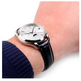 Tommy Hilfiger Oliver Analog Silver Dial Black Leather Strap Watch for Men - 1791305 Buy Now By Tommy Hilfiger