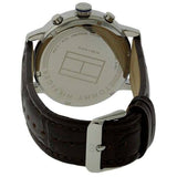 Tommy Hilfiger Aiden Quartz Black Dial Brown Leather Strap Watch for Men - 1791309 Buy Now By Tommy Hilfiger