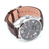 Tommy Hilfiger Aiden Quartz Black Dial Brown Leather Strap Watch for Men - 1791309 Buy Now By Tommy Hilfiger