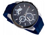 Tommy Hilfiger Decker Quartz Blue Dial Blue Rubber Strap Watch for Men - 1791350 Buy Now By Tommy Hilfiger