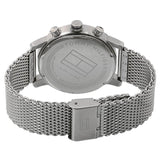 Tommy Hilfiger Kane Quartz Blue Dial Silver Mesh Bracelet Watch for Men - 1791398 Buy Now By Tommy Hilfiger