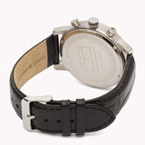 Tommy Hilfiger Kane Quartz Black Dial Black Leather Strap Watch for Men - 1791401 Buy Now By Tommy Hilfiger