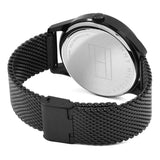 Tommy Hilfiger Damon Quartz Black Dial Black Mesh Bracelet Watch for Men - 1791420 Buy Now By Tommy Hilfiger