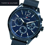 Tommy Hilfiger Gavin Chronograph Blue Dial Blue Mesh Bracelet Watch for Men - 1791471 Buy Now By Tommy Hilfiger