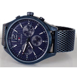 Tommy Hilfiger Gavin Chronograph Blue Dial Blue Mesh Bracelet Watch for Men - 1791471 Buy Now By Tommy Hilfiger