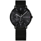 Tommy Hilfiger Brooklyn Black Dial Black Mesh Bracelet Watch for Men - 1791507 Buy Now By Tommy Hilfiger