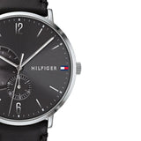 Tommy Hilfiger Brooklyn Black Dial Black Leather Strap Watch for Men - 1791509 Buy Now By Tommy Hilfiger