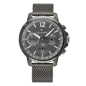 Tommy Hilfiger London Chronograph Grey Dial Grey Mesh Bracelet Watch for Men - 1791530 Buy Now By Tommy Hilfiger