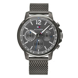 Tommy Hilfiger London Chronograph Grey Dial Grey Mesh Bracelet Watch for Men - 1791530 Buy Now By Tommy Hilfiger