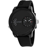 Tommy Hilfiger Denim Black Dial Black Rubber Strap Watch for Men - 1791555 Buy Now By Tommy Hilfiger