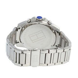 Tommy Hilfiger Iconic Quartz Black Dial Silver Steel Strap Watch for Men - 1791564 Buy Now By Tommy Hilfiger