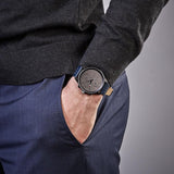 Tommy Hilfiger Chase Grey Dial Blue Leather Strap Watch for Men - 1791578 Buy Now By Tommy Hilfiger