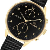 Tommy Hilfiger Chase Quartz Black Dial Black Mesh Bracelet Watch for Men - 1791580 Buy Now By Tommy Hilfiger