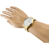 Tommy Hilfiger Hunter White Dial Gold Steel Strap Watch for Men - 1791609 Buy Now By Tommy Hilfiger