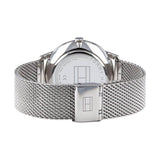 Tommy Hilfiger Hunter Quartz Black Dial Silver Steel Strap Watch for Men - 1791610 Buy Now By Tommy Hilfiger