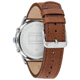 Tommy Hilfiger Kane Grey Dial Brown Leather Strap Watch for Men - 1710398 Buy Now By Tommy Hilfiger