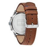 Tommy Hilfiger Dean Multifunctional Blue Dial Brown Leather Strap Watch for Men - 1791275 Buy Now By Tommy Hilfiger