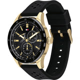 Tommy Hilfiger Austin Black Dial Black Rubber Strap Watch for Men - 1791636 Buy Now By Tommy Hilfiger
