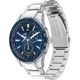 Tommy Hilfiger Austin Blue Dial Silver Steel Strap Watch for Men - 1791640 Buy Now By Tommy Hilfiger