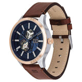 Tommy Hilfiger Spencer Blue Dial Brown Leather Strap Watch for Men - 1791642 Buy Now By Tommy Hilfiger