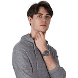 Tommy Hilfiger West Quartz Black Dial Silver Steel Strap Watch For Men - 1791707 Buy Now By Tommy Hilfiger