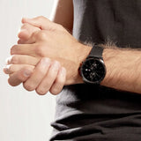 Tommy Hilfiger West Chronograph Black Dial Black Leather Strap Watch For Men - 1791711 Buy Now By Tommy Hilfiger