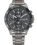Tommy Hilfiger Bank Grey Dial Grey Steel Strap Watch for Men - 1791719 Buy Now By Tommy Hilfiger