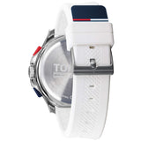 Tommy Hilfiger Denim White Dial White Rubber Strap Watch for Men - 1791558 Buy Now By Tommy Hilfiger